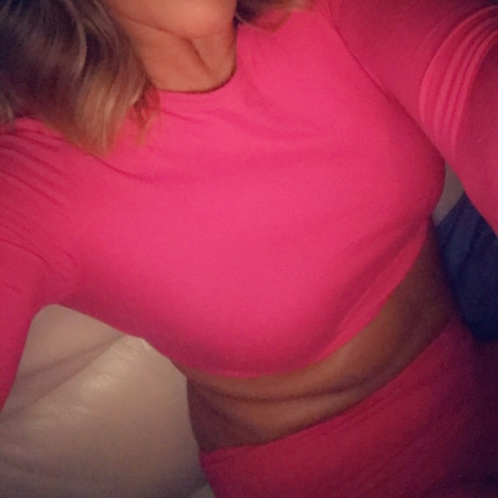 New Fashion nova size small crop top and leggings